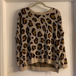Leopard sweater